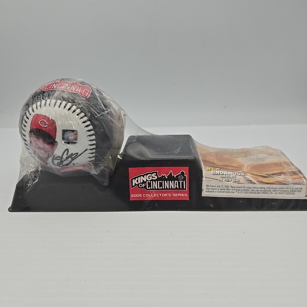 Cincinnati Reds 2005 Sean Casey Collectible Baseball (Sealed New) MLB